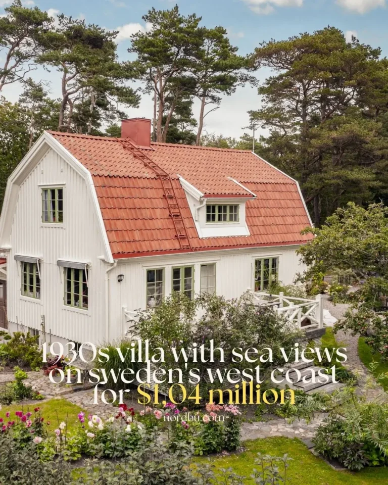 A Dream Villa with Sea Views on Sweden’s West Coast Lists for $1 Million
