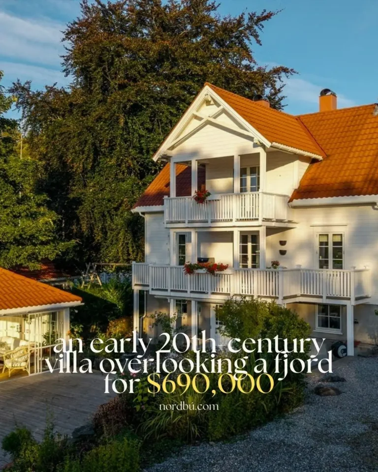 An Early 20th-Century Villa Overlooking Ålesund’s Fjord