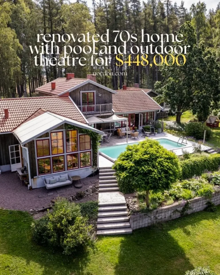extended-70s-house-swimming-pool-outdoor-stage-west-sweden-nordbu