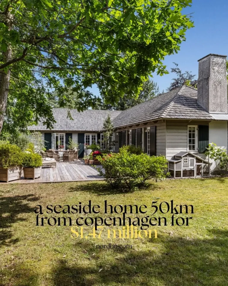 A Seaside Home 50 km from Copenhagen for $1,47 Million