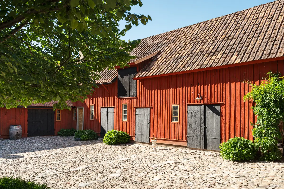 19th-century-red-Skane-farmhouse-nordbu